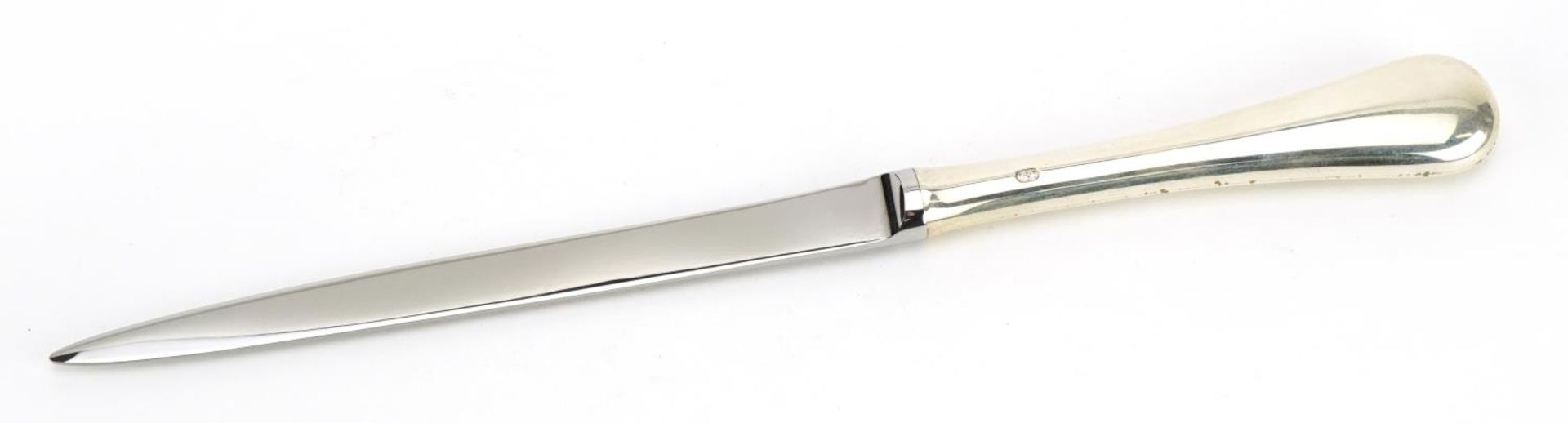 Robert Welch, silver handled letter opener with box, Chester 2000, 22.5cm in length, 50.8g - Bild 2 aus 4