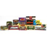 Fourteen Corgi diecast collector's vehicles with boxes