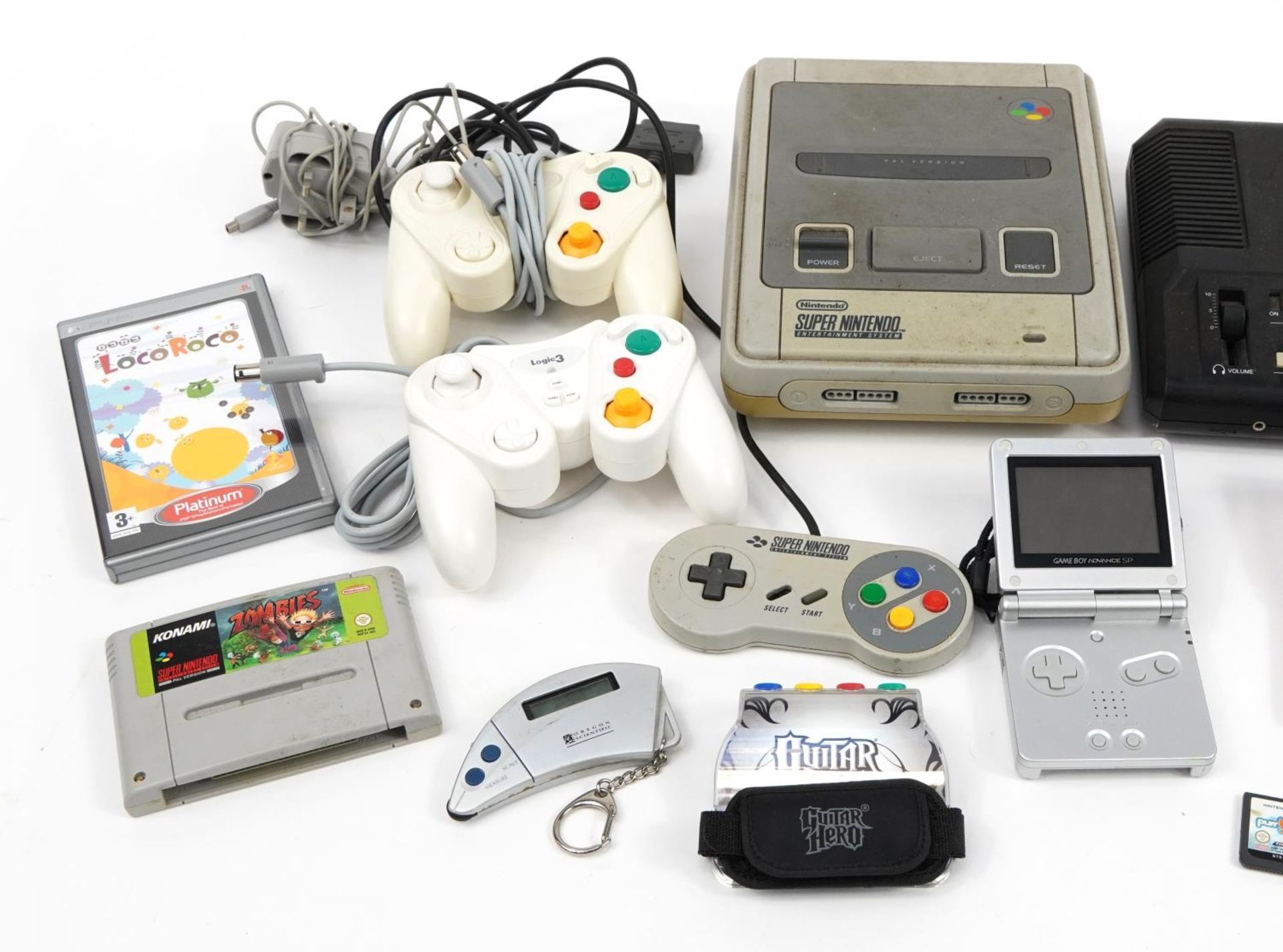 Vintage and later games consoles and hand held games consoles including Super Nintendo, Sega Mega - Image 2 of 3