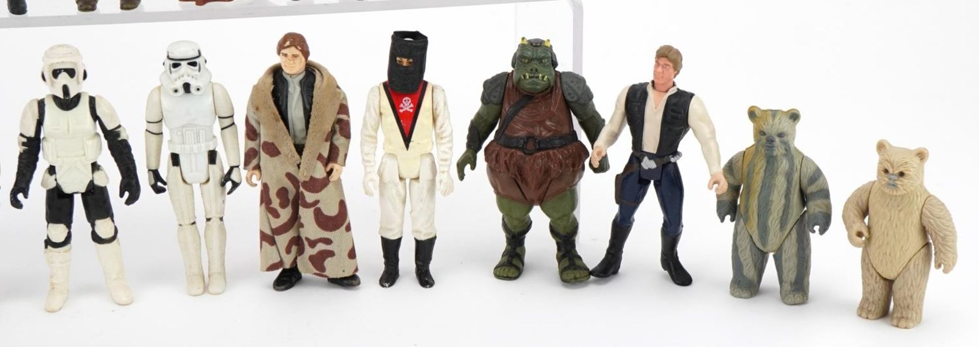 Twenty vintage Star Wars action figures including Stormtrooper and Luke Skywalker - Image 4 of 4