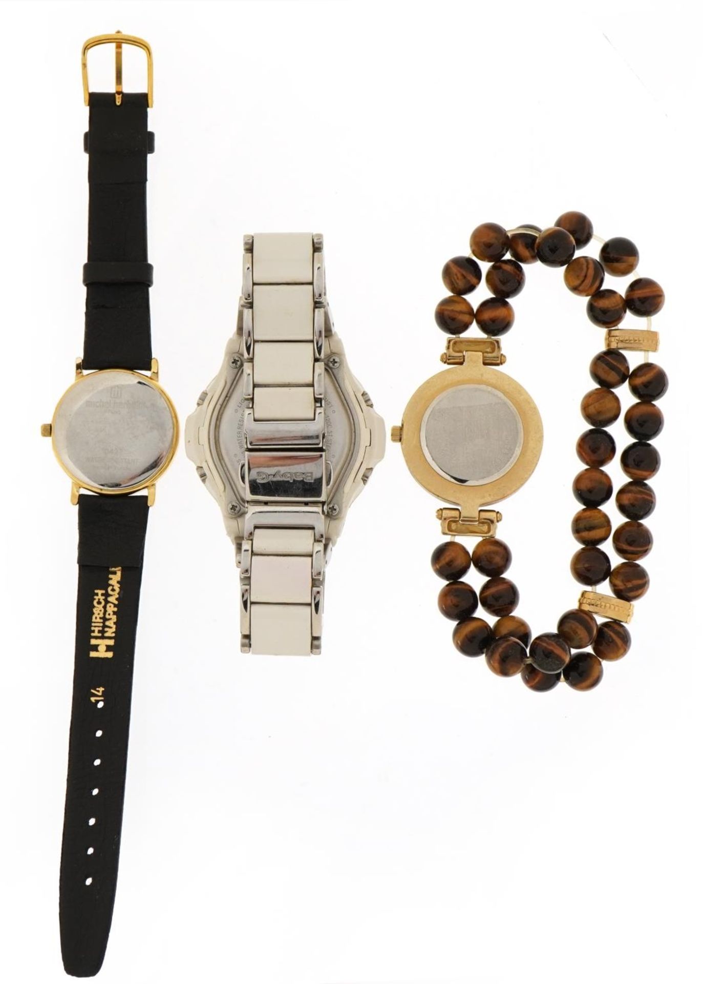 Three ladies wristwatches comprising Casio Baby-G, Avia with tiger's eye bezel and strap and - Image 3 of 4