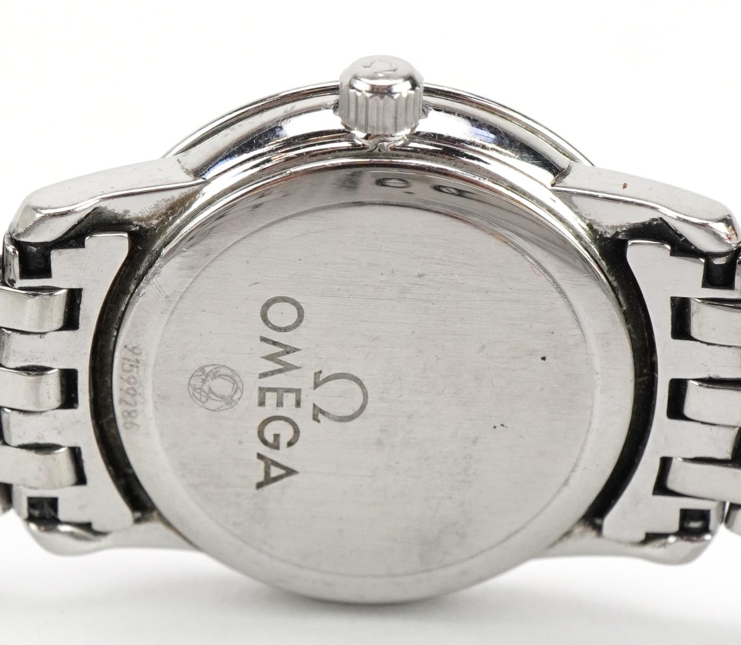 Omega, ladies Omega Deville wristwatch with box and paperwork, 22mm in diameter - Image 4 of 6
