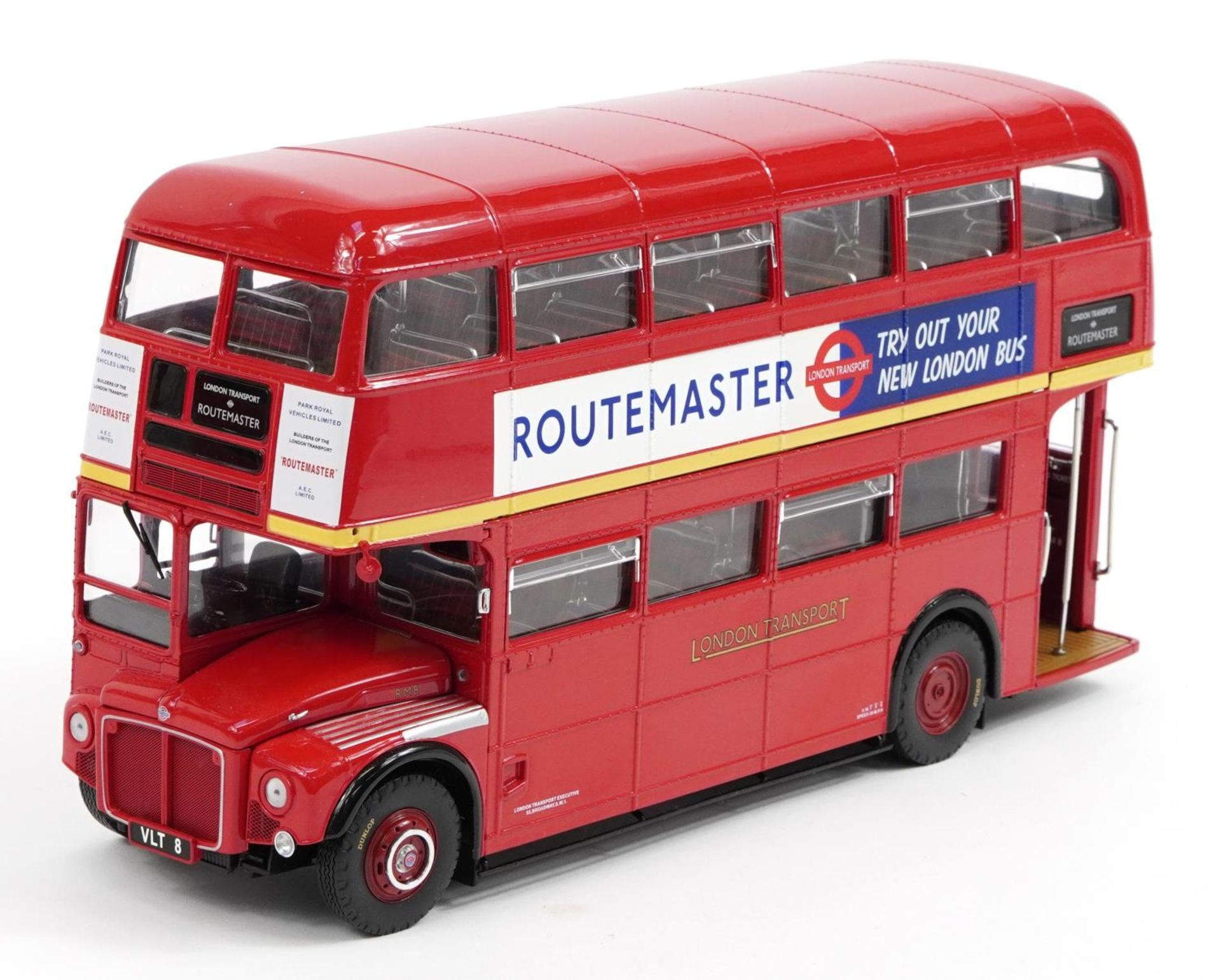 Sun Star Routemaster diecast VM8-VLT Routemaster bus with box, scale1:24 - Image 2 of 4