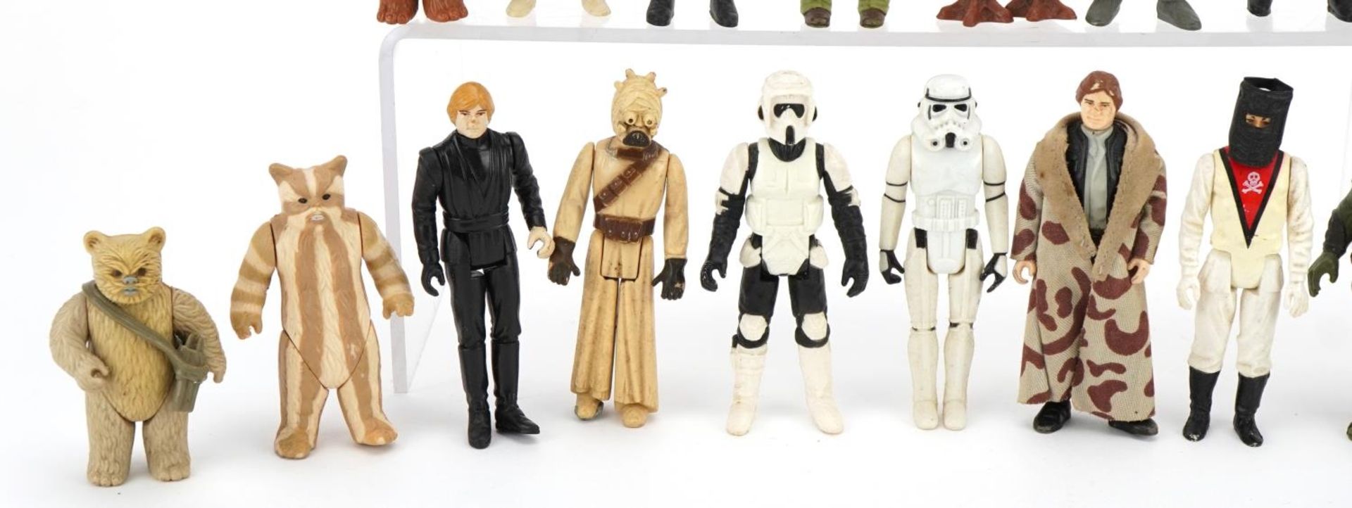 Twenty vintage Star Wars action figures including Stormtrooper and Luke Skywalker - Image 3 of 4