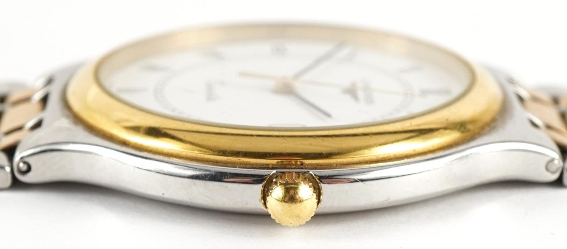 Longines, gentlemen's Longines quartz Flagship wristwatch, the case numbered 24775732 7146, 32mm - Image 6 of 6