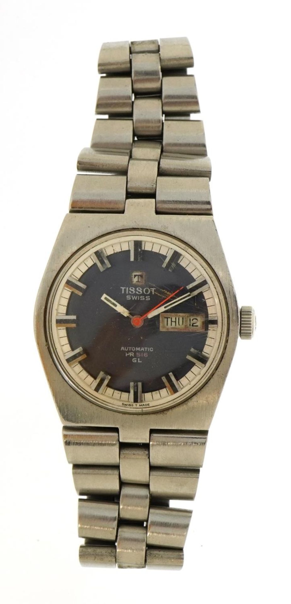 Tissot, gentlemen's Tissot PR516GL automatic wristwatch with date aperture, the case 36mm wide - Image 2 of 4