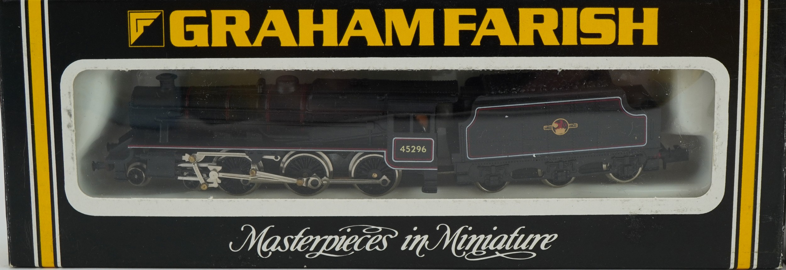 Two Graham Farish N gauge model railway locomotives and tenders with boxes, numbers 1523 and 1805 - Image 2 of 3