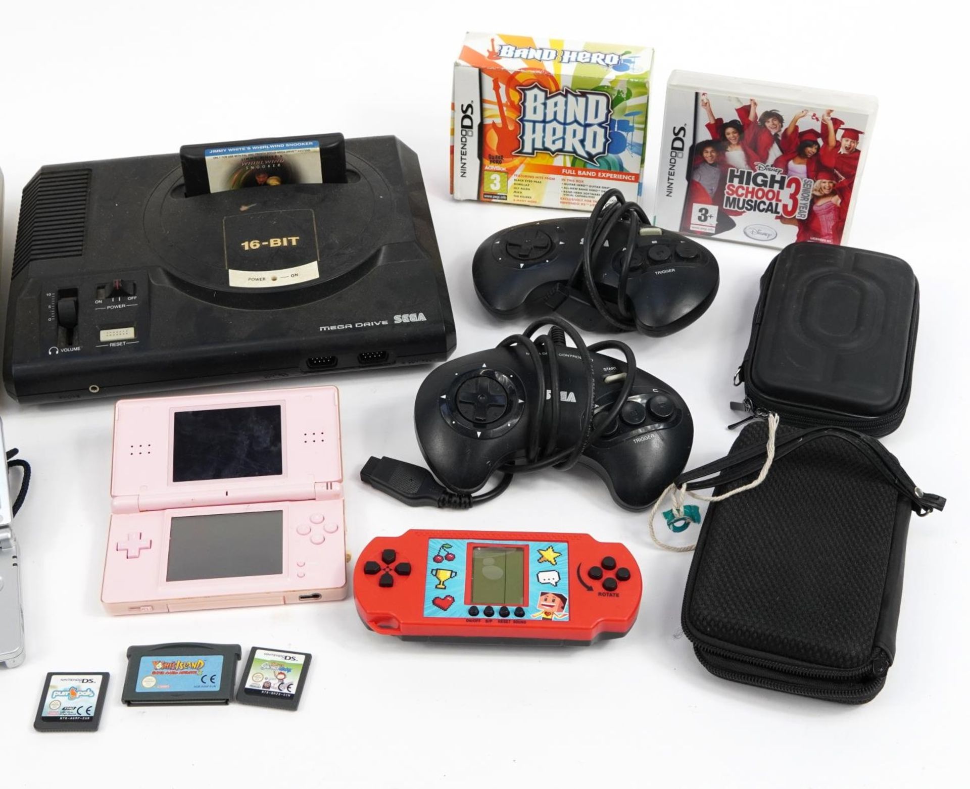 Vintage and later games consoles and hand held games consoles including Super Nintendo, Sega Mega - Image 3 of 3