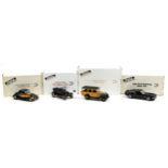 Four Frankin Mint Ford diecast Precision vehicles with boxes comprising limited edition The