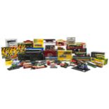 Large collection of Corgi diecast collector's advertising vehicles including Vanguards, Royal