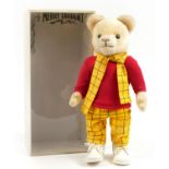 Merrythought special edition Rupert bear with box, 47cm high