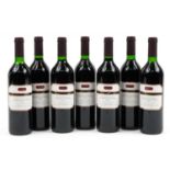 Seven bottles of 1994 Smith Dartmoor Estate Matua Cabernet Sauvignon red wine