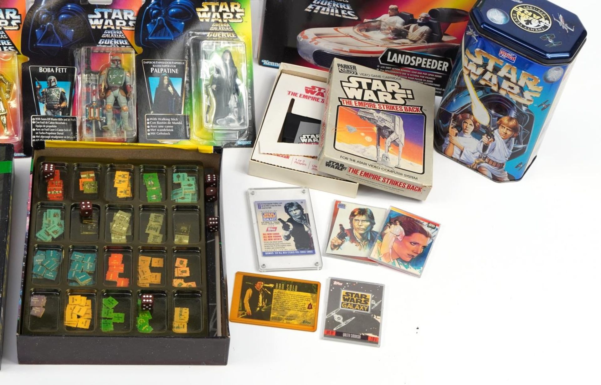 Vintage and later Star Wars toys and collectables including action figures housed in sealed - Image 5 of 5
