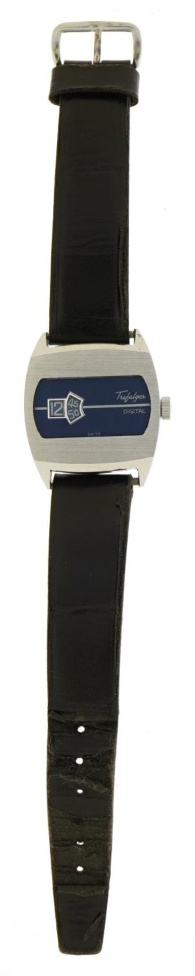 Gentlemen's Trafalgar digital wristwatch, the case 31mm wide - Image 2 of 4