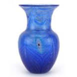 Franco Moretti for Sae Sadelmi, Murano millefiori glass vase with combed decoration, paper label