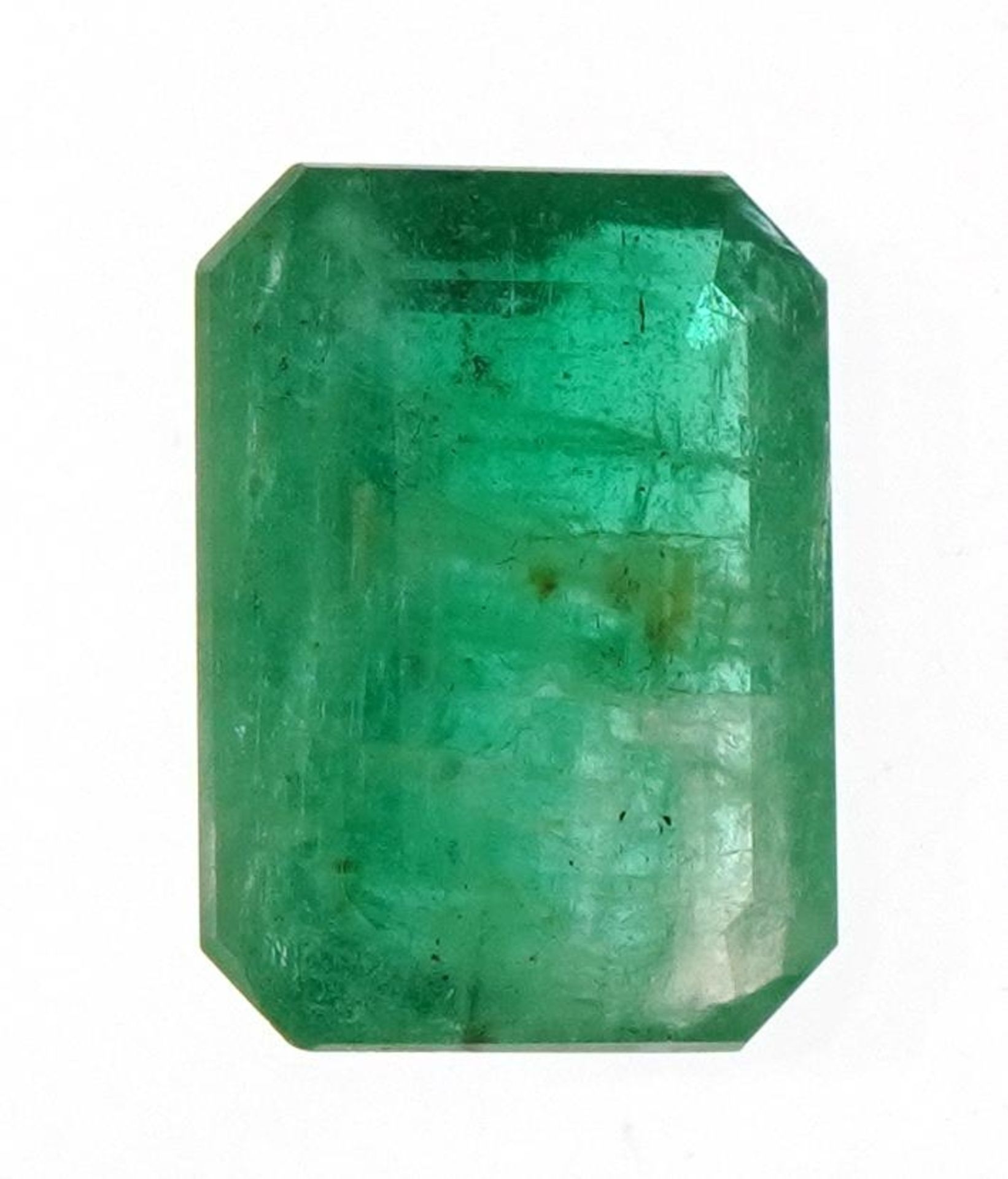 Emerald cut emerald gemstone, 3.55 carat - Image 2 of 3