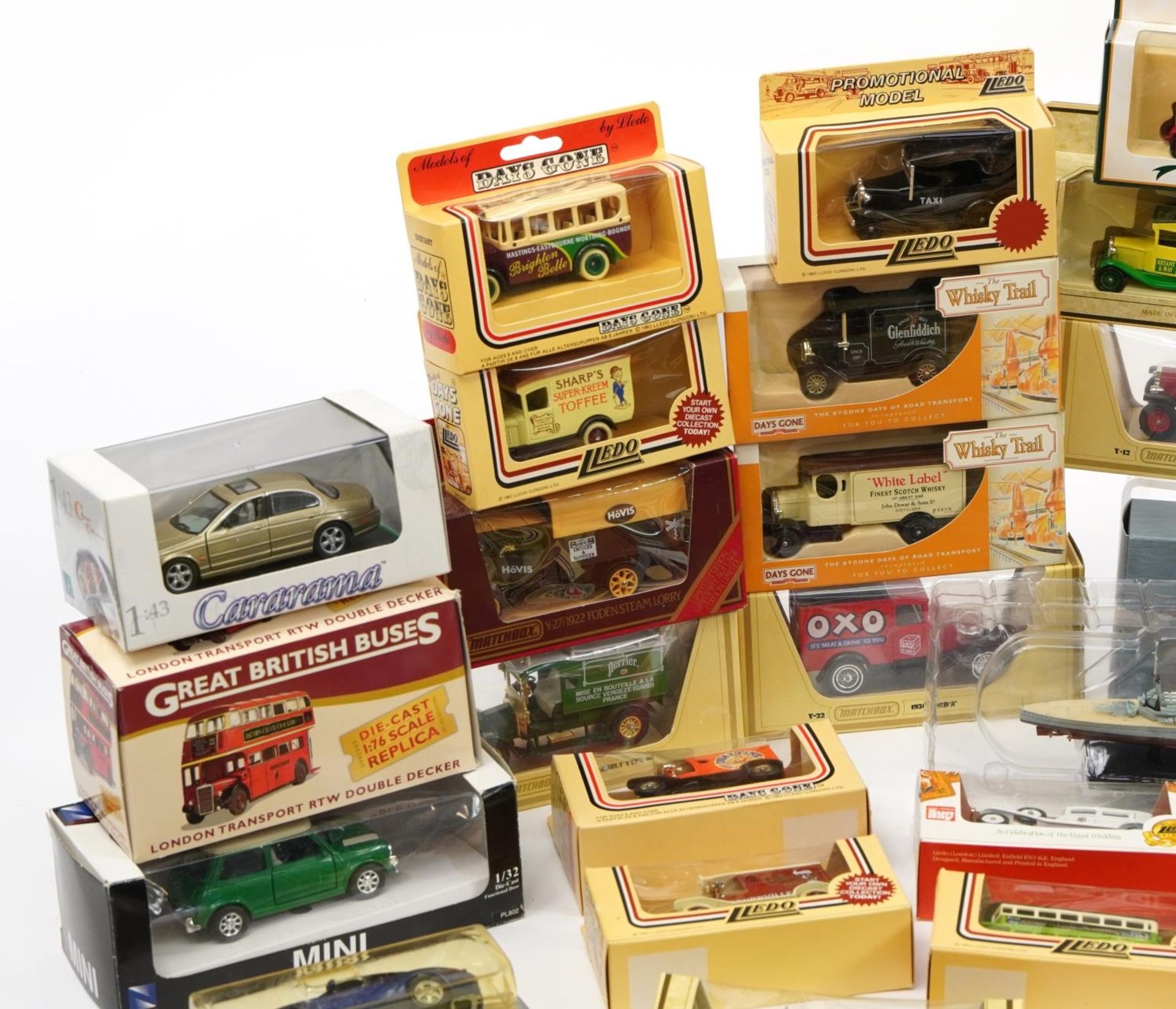 Collection of diecast advertising collector's vehicles and boats with boxes including Days Gone, - Image 2 of 6