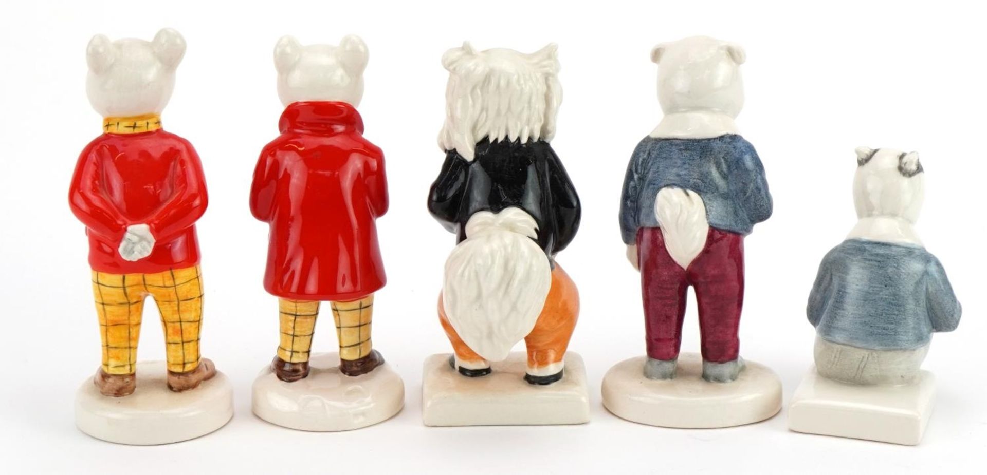 Five Beswick Rupert and his Friends figures, four with boxes comprising Rupert the Bear, Rupert - Image 3 of 5