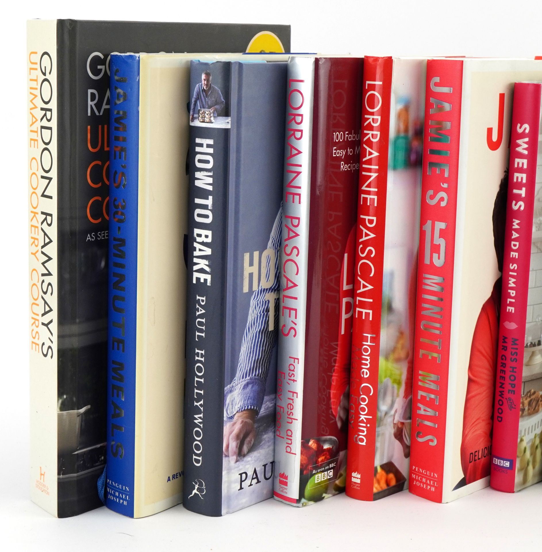 Nine hardback cookery books including Jamie Oliver, Gordon Ramsay and Paul Hollywood - Image 2 of 3