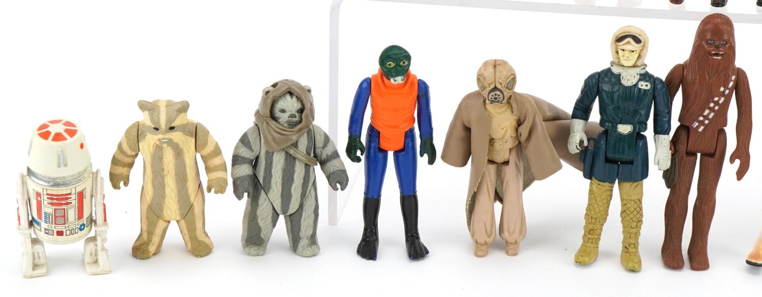 Twenty vintage Star Wars action figures including Chewbacca and Ewoks - Image 3 of 4