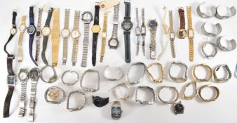 LARGE COLLECTION OF MIXED WRIST WATCHES