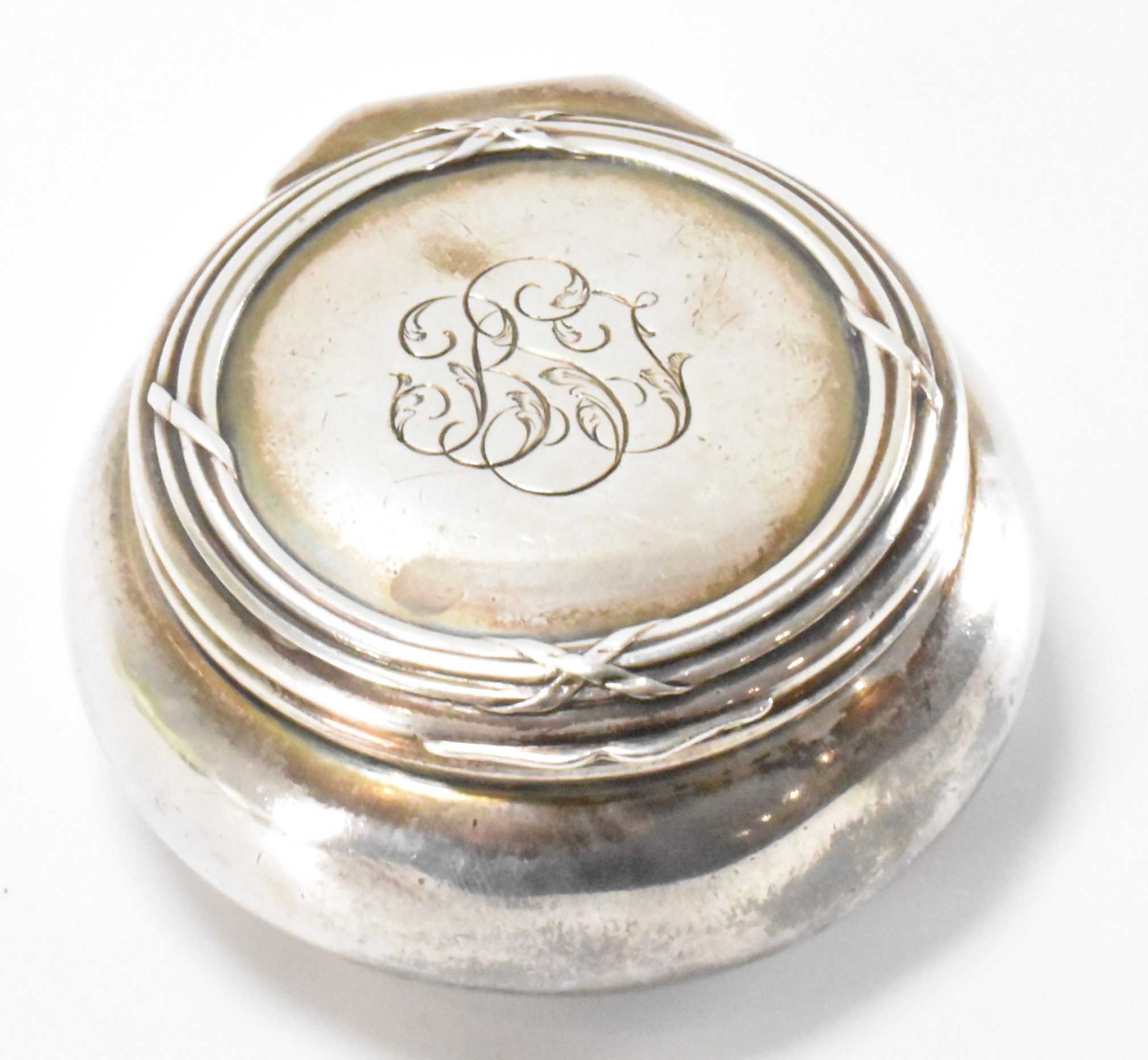 FRENCH SILVER LIDDED POT - Image 2 of 4