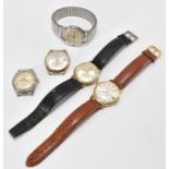GROUP OF VINTAGE WRIST WATCHES INCLUDING ROTARY