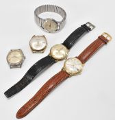 GROUP OF VINTAGE WRIST WATCHES INCLUDING ROTARY