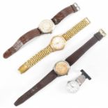 GROUP OF VINTAGE INGERSOLL & TISSOT WATCHES