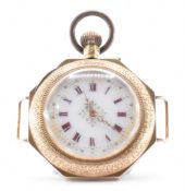 14CT GOLD CONTINENTAL POCKET WATCH