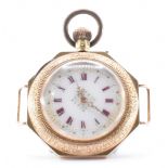 14CT GOLD CONTINENTAL POCKET WATCH