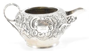 GEORGE III SILVER HALLMARKED JUG