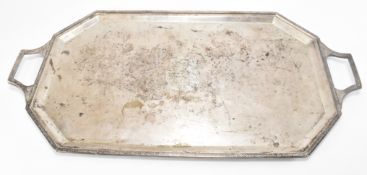 HALLMARKED SILVER SCOTTISH HAMILTON & INCHES TRAY