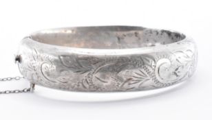 HALLMARKED SILVER BANGLE BRACELET