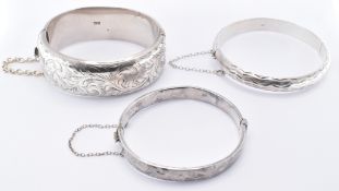 HALLMARKED SILVER GEORG JENSEN BRACELET & TWO OTHERS