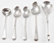COLLECTION OF HALLMARKED SILVER TEASPOONS