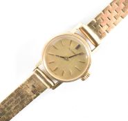 VINTAGE 9CT GOLD LONGINES WATCH