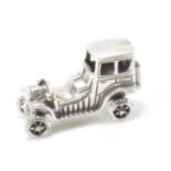 SILVER ARTICULATED CAR FIGURE