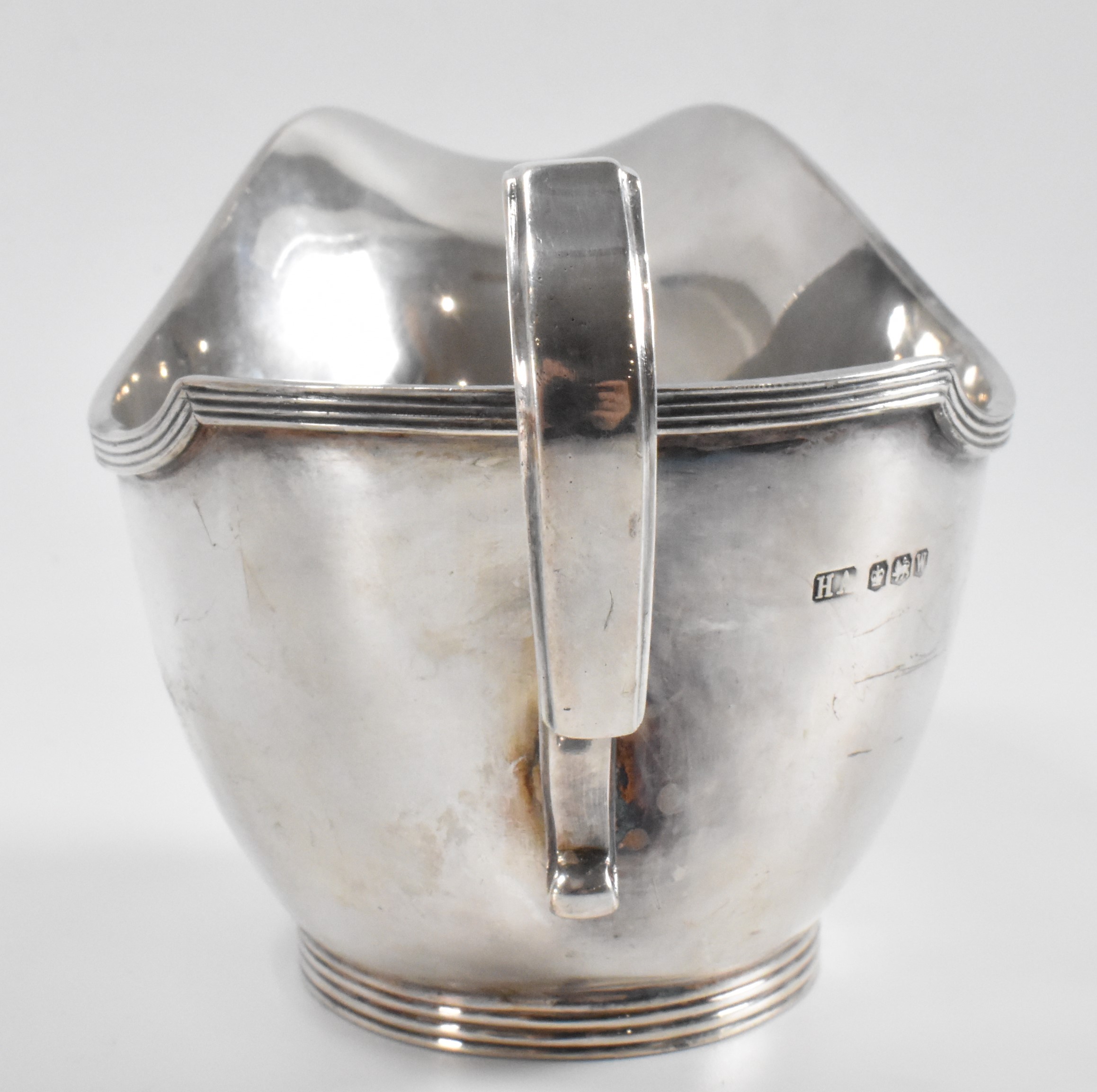 1930S ATKIN BROTHERS SILVER HALLMARKED CREAMER JUG - Image 3 of 6