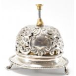 SILVER HALLMARKED HOTEL SERVICE BELL