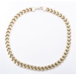 9CT GOLD ITALIAN NECKLACE