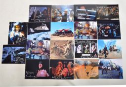 STAR WARS - RETURN OF THE JEDI - LARGE COLLECTION OF AUTOGRAPHS