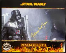 STAR WARS - ROTS - JAMES EARL JONES SIGNED OFFICIAL PIX 8X10