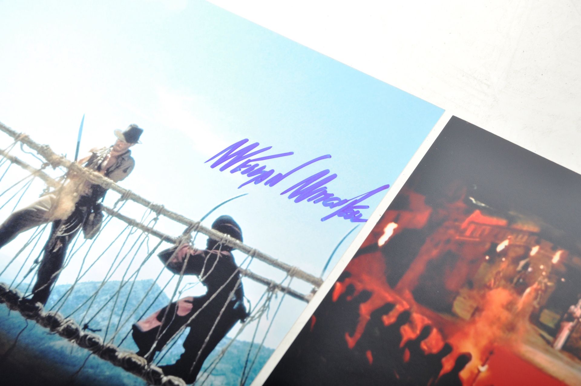 INDIANA JONES - TEMPLE OF DOOM - COLLECTION OF SIGNED PHOTOS - Bild 11 aus 18