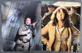 INDIANA JONES - CRYSTAL SKULL - KAREN ALLEN & RAY WINSTONE AUTOGRAPHS