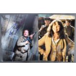 INDIANA JONES - CRYSTAL SKULL - KAREN ALLEN & RAY WINSTONE AUTOGRAPHS