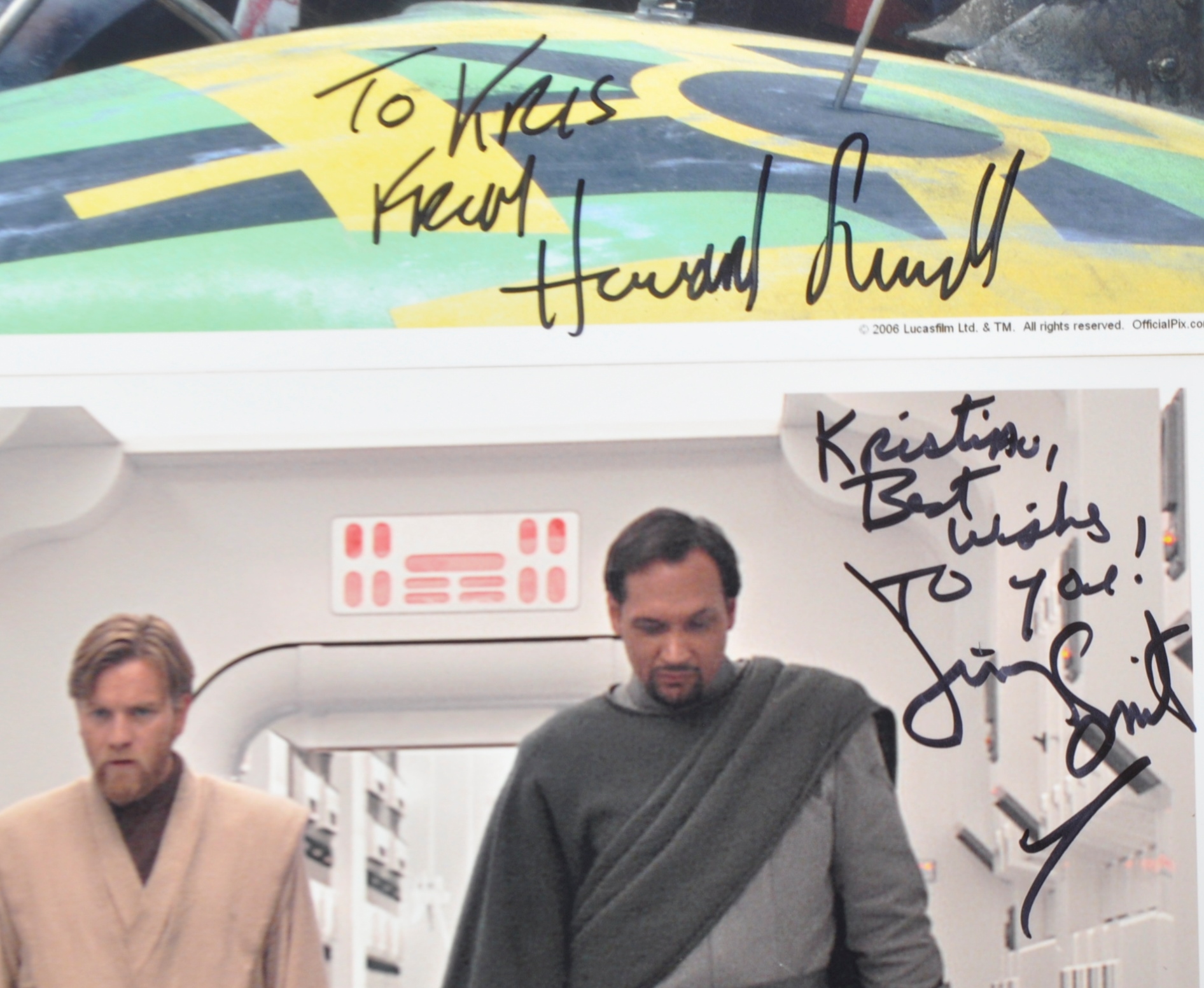 STAR WARS - THE PHANTOM MENACE - SIGNED OFFICIAL PIX COLLECTION - Image 4 of 8