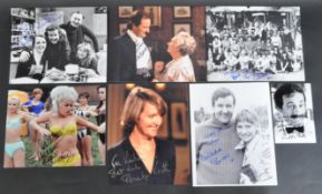 BRITISH COMEDY - COLLECTION OF SIGNED PHOTOGRAPHS