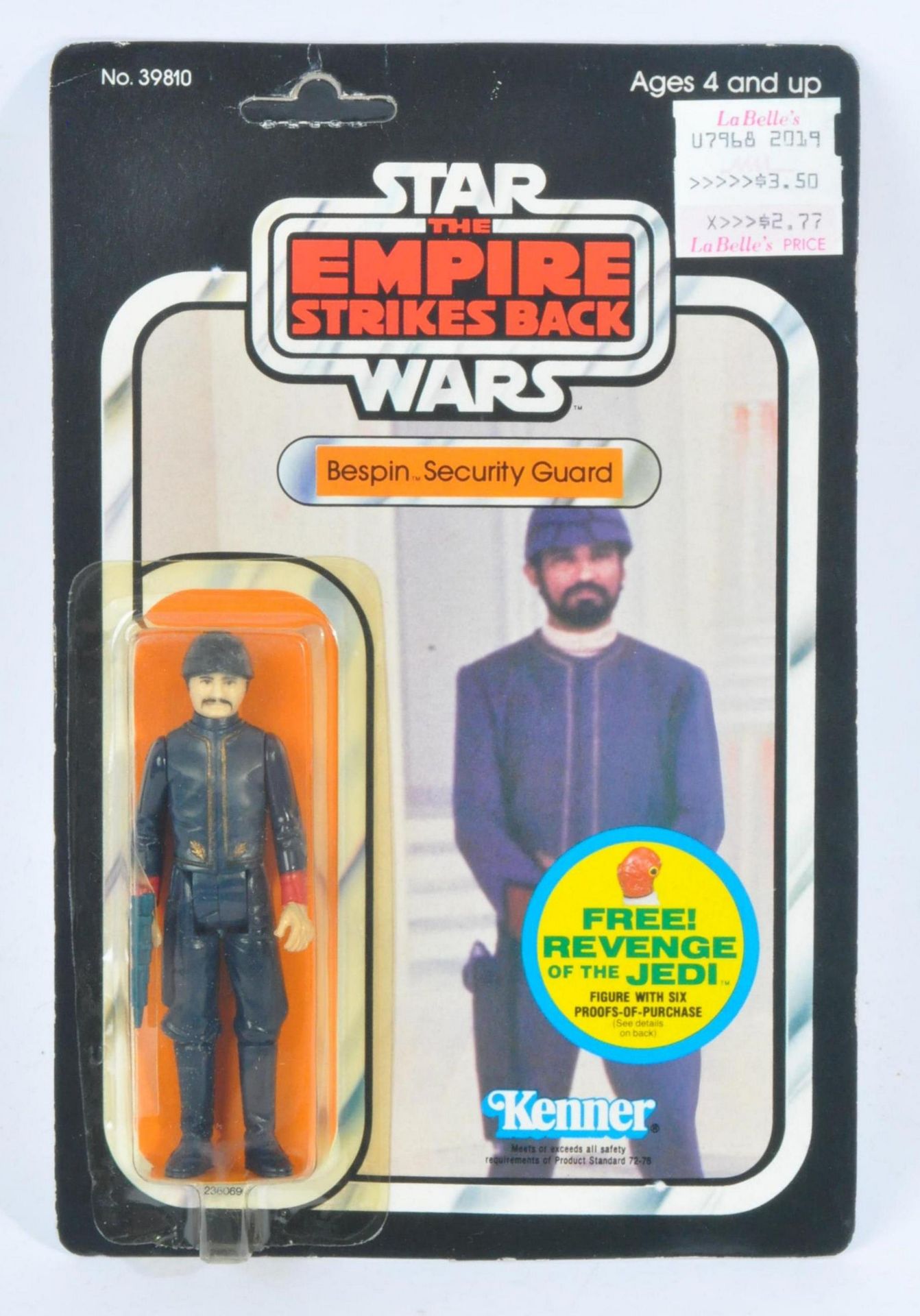 STAR WARS - ORIGINAL VINTAGE MOC CARDED ACTION FIGURE