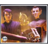 STAR WARS - THE CLONE WARS - STEPHEN STANTON OFFICIAL PIX SIGNED 8X10"